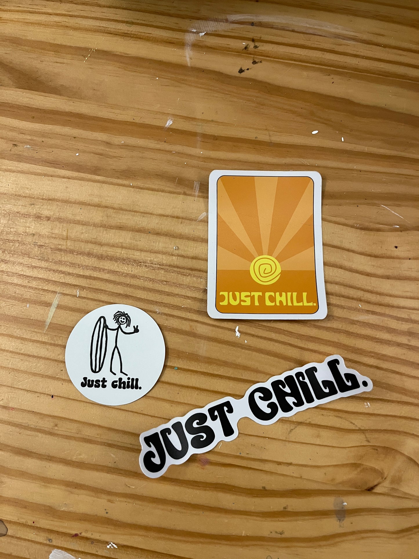 Just chill stickers