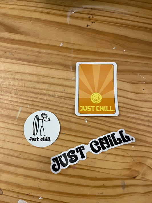 Just chill stickers