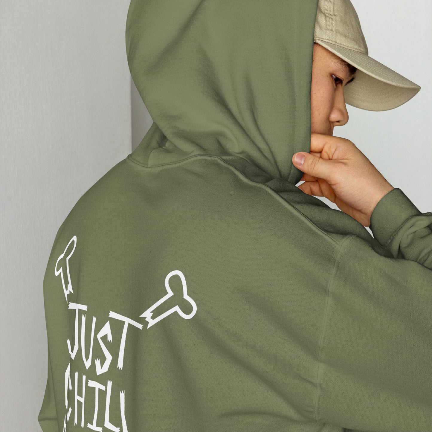 Just chill bones hoodie